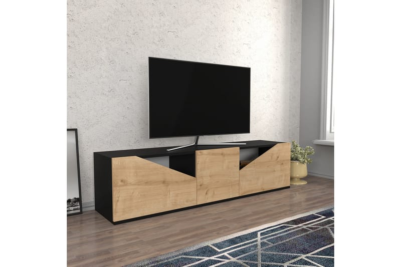 Tv-bänk Urgby 160x40 cm - Antracit - Möbler - TV- & Mediamöbler - TV bänk & mediabänk