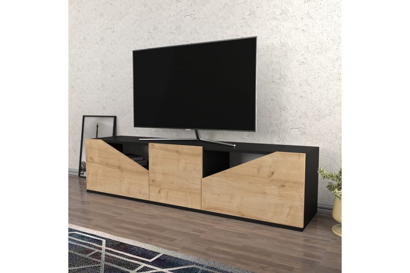 Tv-bänk Urgby 160x40 cm - Antracit - Möbler - TV- & Mediamöbler - TV bänk & mediabänk