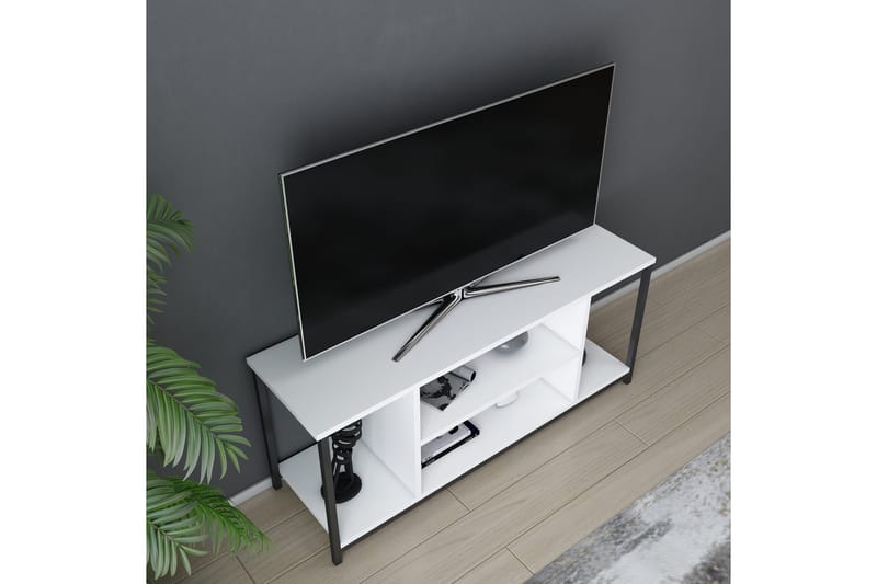 Tv-bänk Zakkum 120x50,8 cm - Svart - Möbler - TV- & Mediamöbler - TV bänk & mediabänk