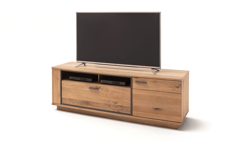 TV-Bänk Princevalle 180 cm - Ek|Antracit - TV bänk & mediabänk