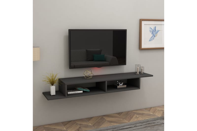 Tv-bänk Muson 120 cm - Antracit - Möbler - TV- & Mediamöbler - TV bänk & mediabänk