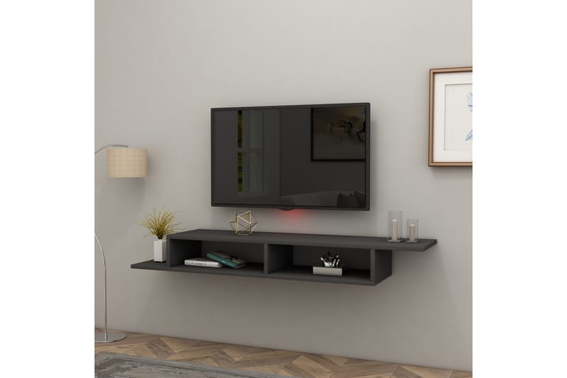 Tv-bänk Muson 120 cm - Antracit - Möbler - TV- & Mediamöbler - TV bänk & mediabänk