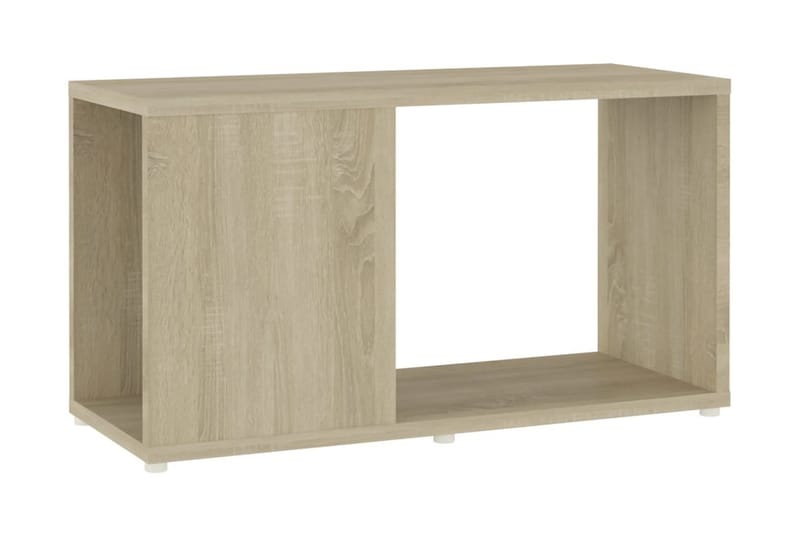 TV-bänk sonoma-ek 60x24x32 cm spånskiva - Brun - Möbler - TV- & Mediamöbler - TV bänk & mediabänk