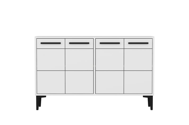 Tv-bänk Stria 120 cm - Vit - Möbler - TV- & Mediamöbler - TV bänk & mediabänk