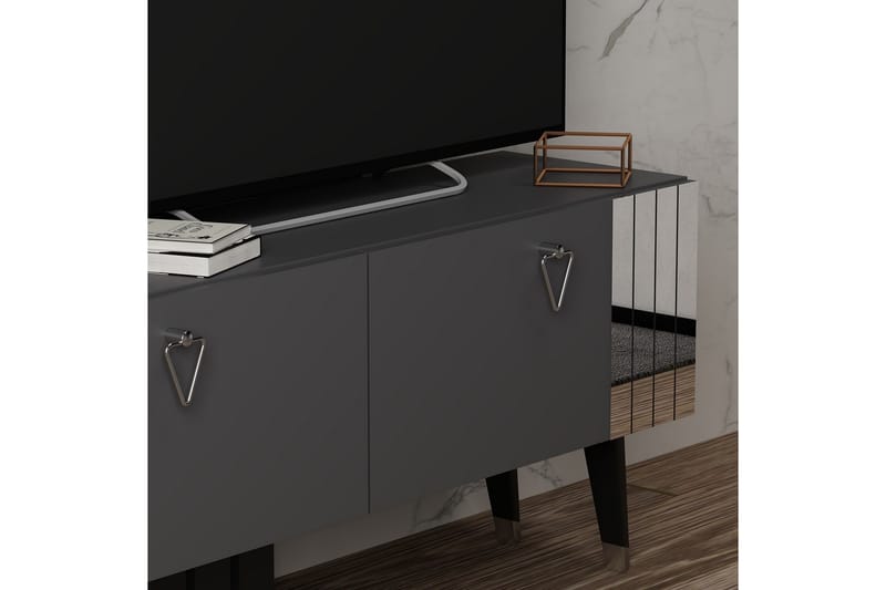 Tv-bänk Tarab 120 cm - Antracit - Möbler - TV- & Mediamöbler - TV bänk & mediabänk