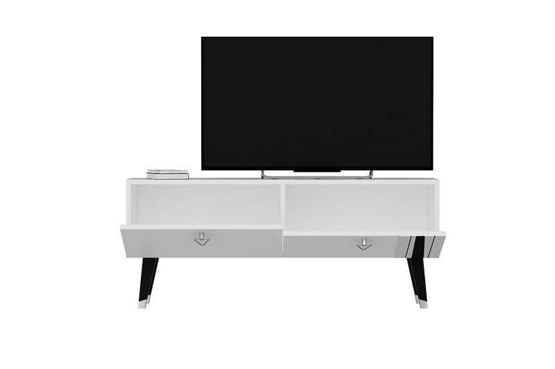 Tv-bänk Tarab 120 cm - Vit - Möbler - TV- & Mediamöbler - TV bänk & mediabänk