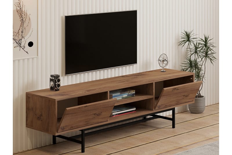 Tv-bänk Tauber 180 cm - Brun - Möbler - TV- & Mediamöbler - TV bänk & mediabänk