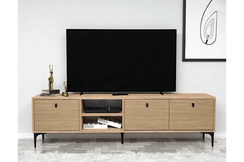 Tv-bänk Vision 180 cm - Ek - Möbler - TV- & Mediamöbler - TV bänk & mediabänk