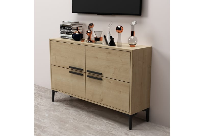 Tv-bänk Patro 120 cm - Ek - Möbler - TV- & Mediamöbler - TV bänk & mediabänk