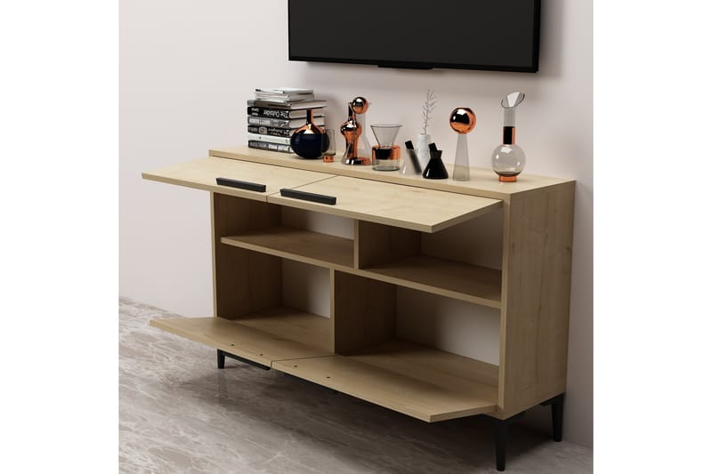 Tv-bänk Patro 120 cm - Ek - Möbler - TV- & Mediamöbler - TV bänk & mediabänk