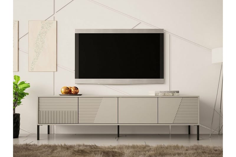 Tv-skåp Glenndale 190 cm - Cashmere - Möbler - TV- & Mediamöbler - TV-skåp