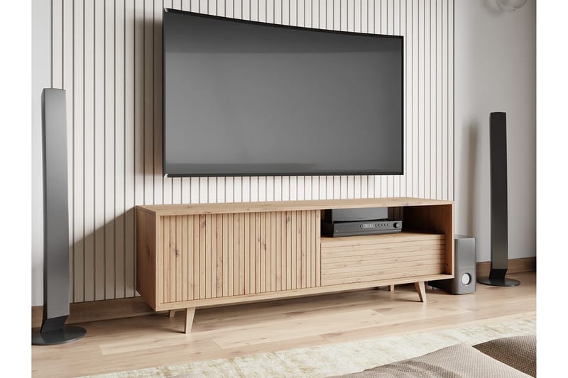 Tv-skåp Kintore 152 cm - Brun - Möbler - TV- & Mediamöbler - TV-skåp