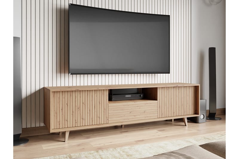 Tv-skåp Kintore 180 cm - Brun - Möbler - TV- & Mediamöbler - TV-skåp