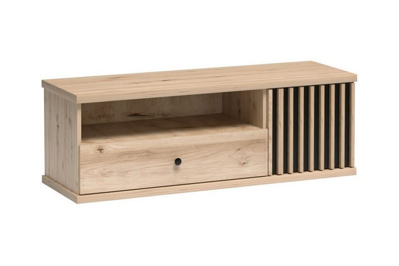 Tv-skåp Rosehall 124 cm - Svart - Möbler - TV- & Mediamöbler - TV-skåp