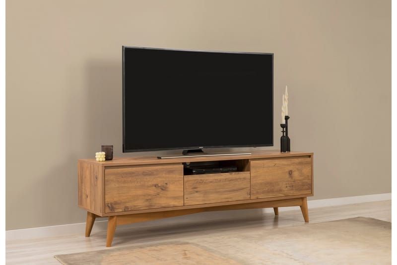 Valsot Tv-bänk 170 cm - Brun - Möbler - TV- & Mediamöbler - TV bänk & mediabänk