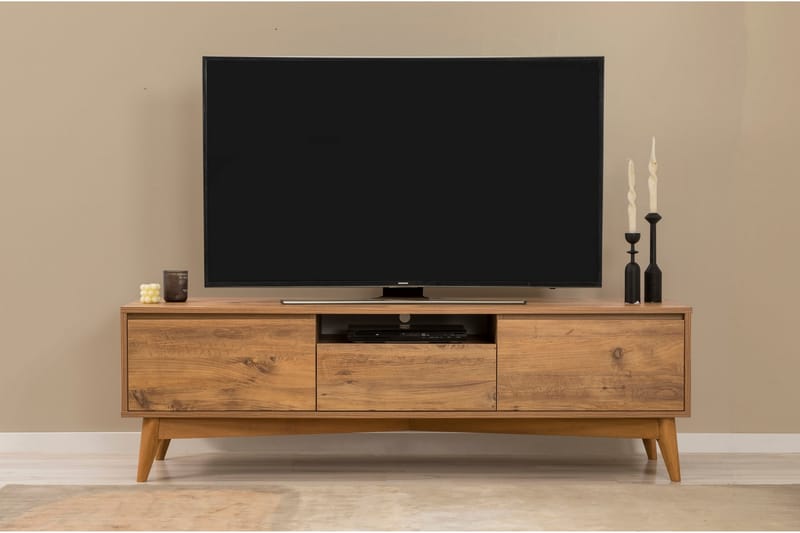 Valsot Tv-bänk 170 cm - Brun - Möbler - TV- & Mediamöbler - TV bänk & mediabänk