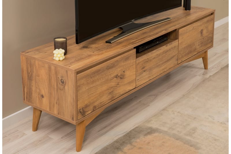 Valsot Tv-bänk 170 cm - Brun - Möbler - TV- & Mediamöbler - TV bänk & mediabänk