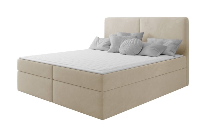 Garris Sängpaket Kontinentalsäng 140x200 cm - Beige - Möbler - Säng - Kontinentalsäng