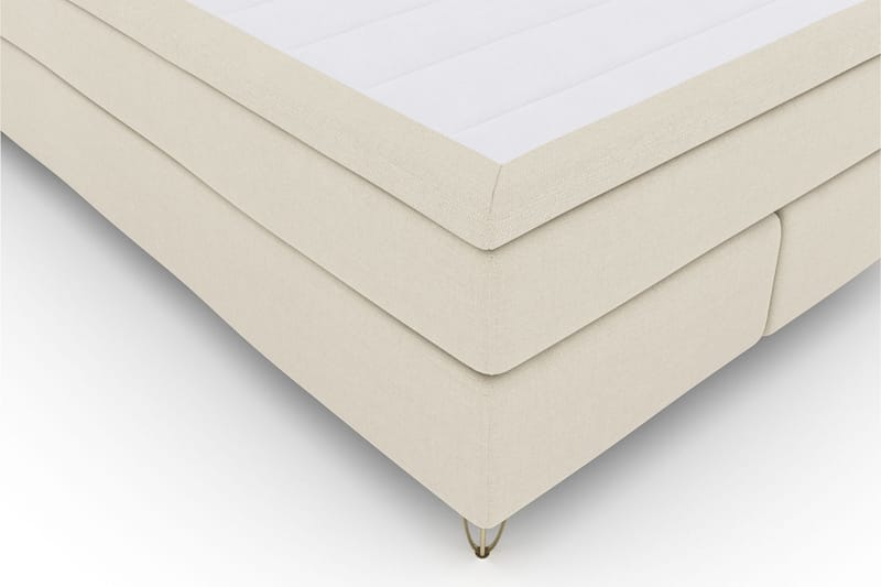 Komplett Sängpaket Choice No 5 160x200 Fast Latex - Beige|Metall V-form - Möbler - Säng - Kontinentalsäng