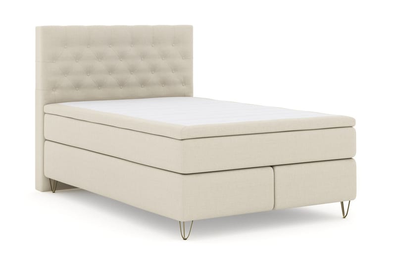 Komplett Sängpaket Choice No 5 160x200 Fast Latex - Beige|Metall V-form - Möbler - Säng - Kontinentalsäng