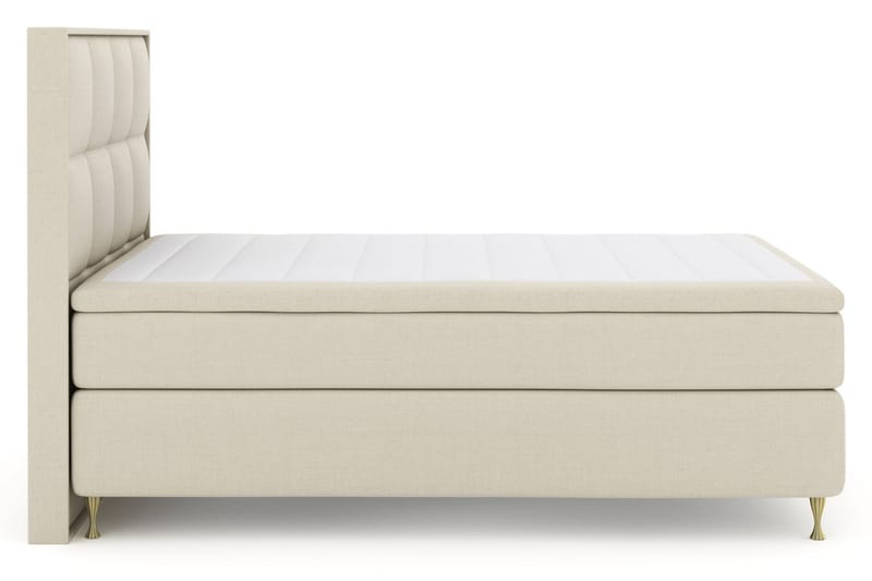 Komplett Sängpaket Choice No 5 160x200 Fast Watergel - Beige|Guld - Möbler - Säng - Kontinentalsäng