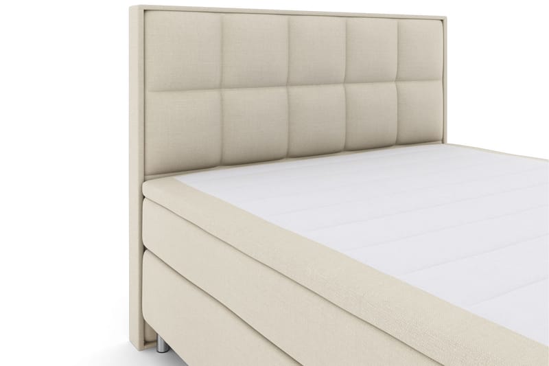 Komplett Sängpaket Choice No 5 210x210 Fast Watergel - Beige|Metall - Möbler - Säng - Kontinentalsäng