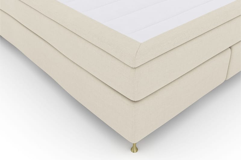 Komplett Sängpaket Choice No 5 210x210 Fast/Medium Latex - Beige|Guld - Möbler - Säng - Kontinentalsäng