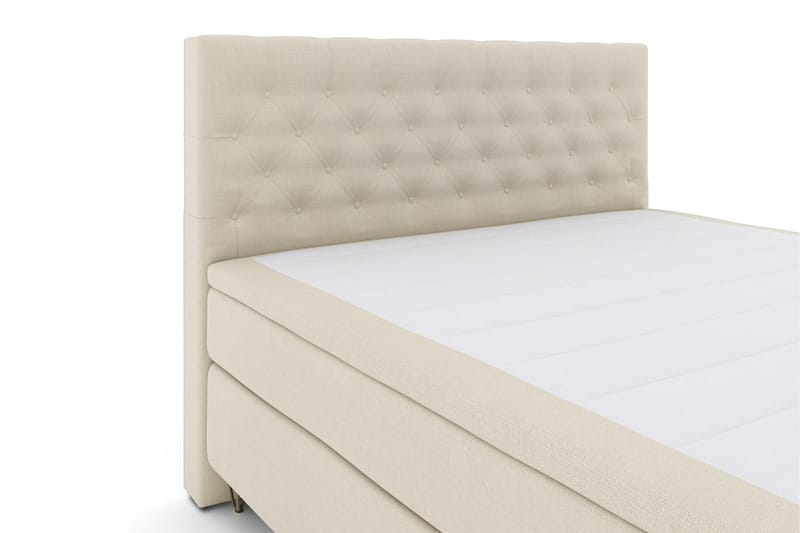 Komplett Sängpaket Choice No 5 210x210 Fast/Medium Watergel - Beige|Metall V-form - Möbler - Säng - Kontinentalsäng