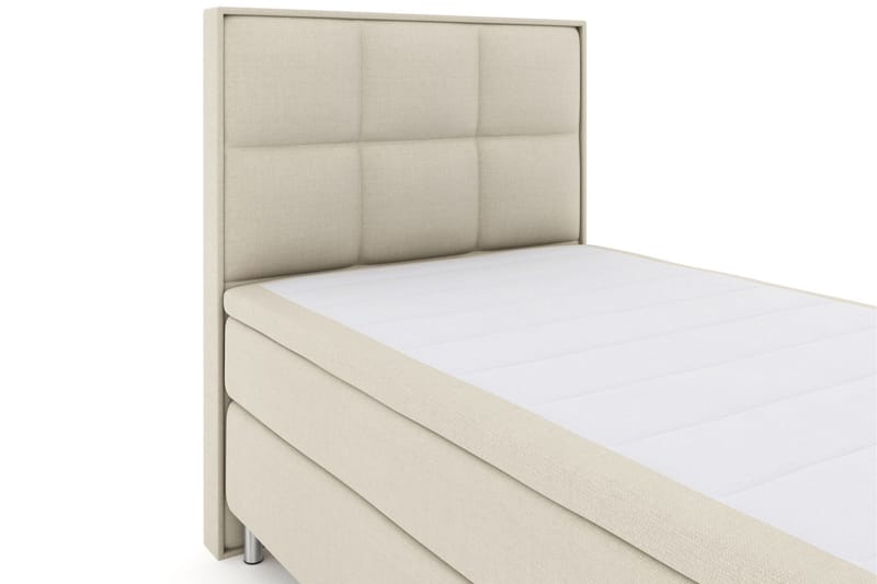 Komplett Sängpaket Choice No 6 120x200 Fast Latex/Memory - Beige|Metall - Möbler - Säng - Kontinentalsäng