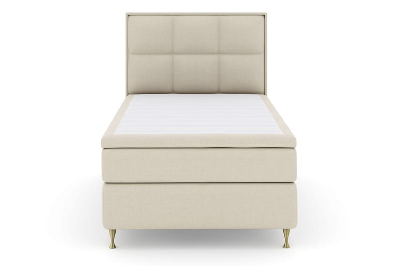 Komplett Sängpaket Choice No 6 120x200 Medium Memory/Pocket - Beige|Guld - Möbler - Säng - Kontinentalsäng