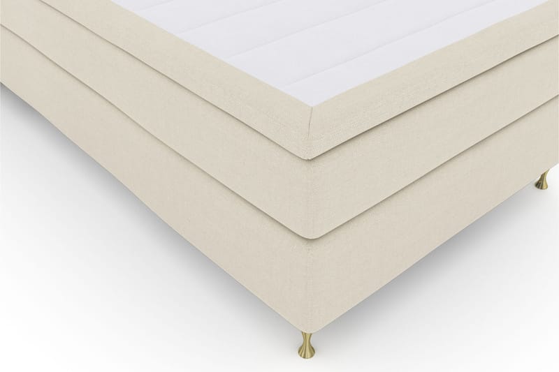 Komplett Sängpaket Choice No 6 120x200 Medium Memory/Pocket - Beige|Guld - Möbler - Säng - Kontinentalsäng