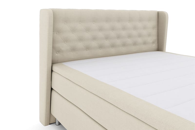 Komplett Sängpaket Choice No 6 180x200 F/M Latex/Memory - Beige|Metall - Möbler - Säng - Kontinentalsäng