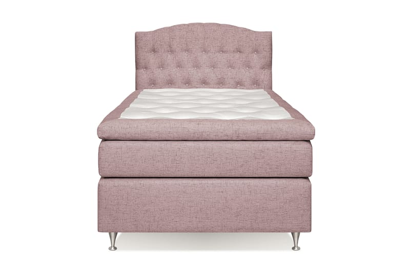 Sängpaket Abelie 120x200 Medium - Rosa - Möbler - Säng - Kontinentalsäng