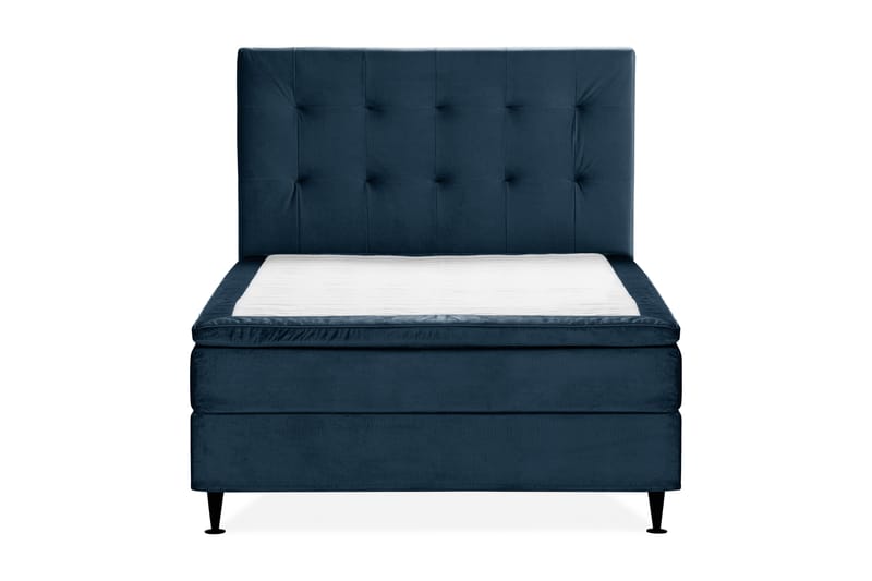 Sängpaket Chilla Pluss Kontinentalsäng 120x200 cm - Mörkblå - Kontinentalsäng - Enkelsäng - Komplett sängpaket
