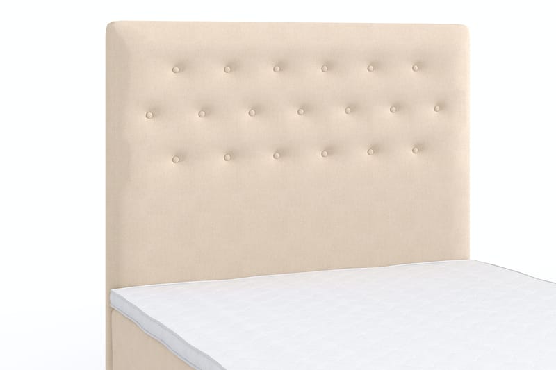 Sängpaket Ramsäng Wega 120x200 cm - Beige - Ramsäng - Enkelsäng - Komplett sängpaket