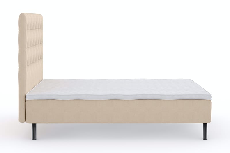 Sängpaket Ramsäng Wega 120x200 cm - Beige - Ramsäng - Komplett sängpaket