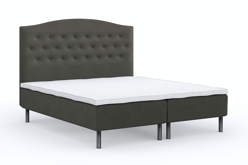 Sängpaket Ramsäng Wega 160x200 cm - Mörkgrå - Möbler - Säng - Ramsäng