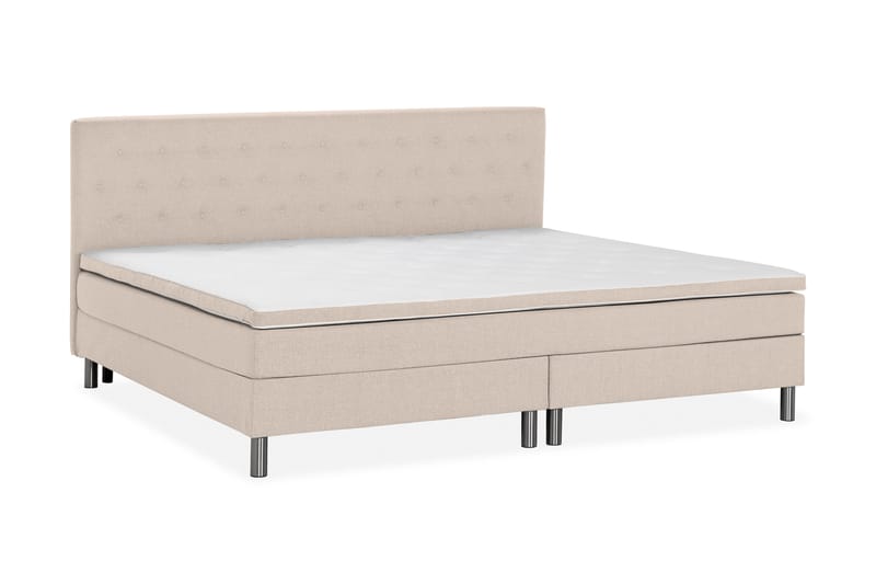 Familjesäng Sängpaket Rebeca 240x210 cm - (+Fler val) Beige - Möbler - Säng - Kontinentalsäng