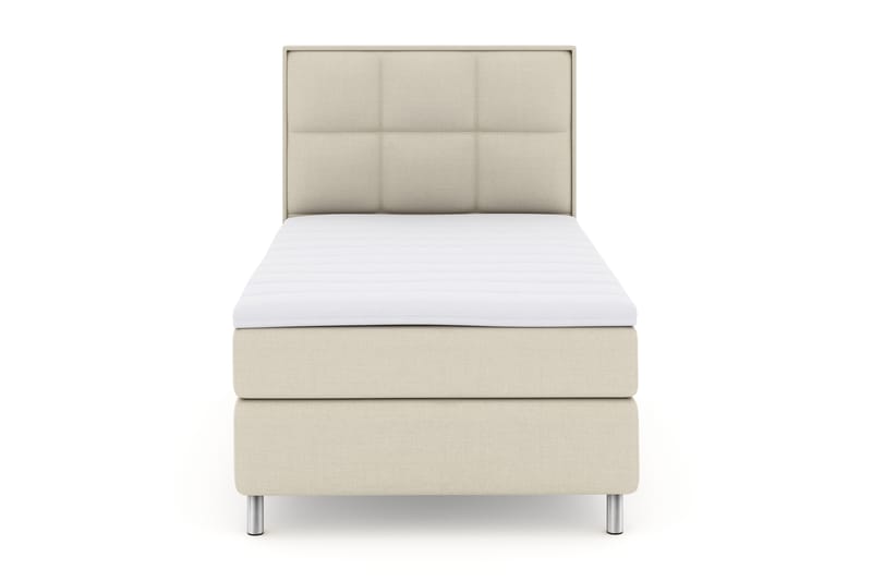 Komplett Sängpaket Choice No 3 120x200 Fast - Beige|Metall - Möbler - Säng - Kontinentalsäng