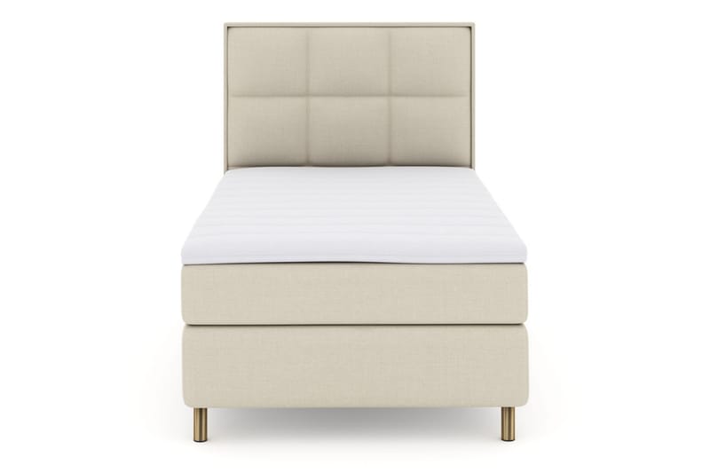 Komplett Sängpaket Choice No 3 120x200 Medium - Beige|Koppar - Möbler - Säng - Kontinentalsäng