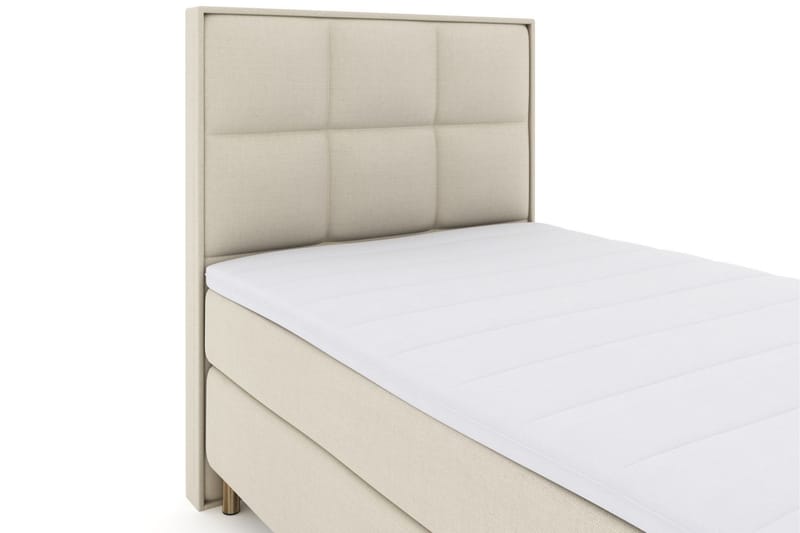 Komplett Sängpaket Choice No 3 120x200 Medium - Beige|Koppar - Möbler - Säng - Kontinentalsäng