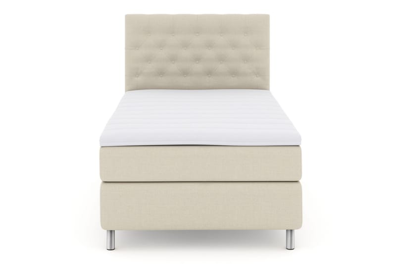 Komplett Sängpaket Choice No 3 120x200 Medium - Beige|Metall - Möbler - Säng - Kontinentalsäng