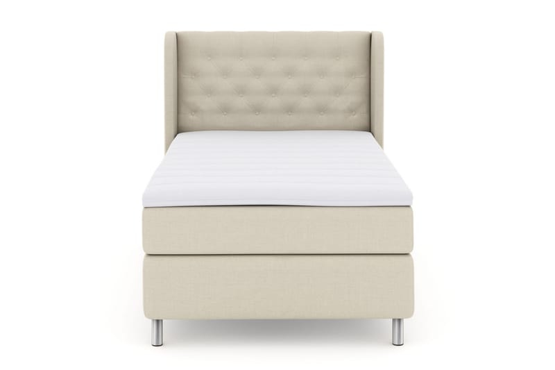 Komplett Sängpaket Choice No 3 120x200 Medium - Beige|Metall - Möbler - Säng - Kontinentalsäng