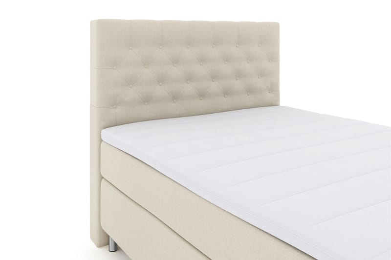 Komplett Sängpaket Choice No 3 140x200 Fast/Medium - Beige|Metall - Möbler - Säng - Kontinentalsäng