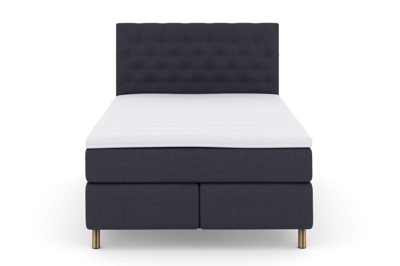 Komplett Sängpaket Choice No 3 140x200 Fast/Medium - Blå|Koppar - Kontinentalsäng - Enkelsäng - Komplett sängpaket