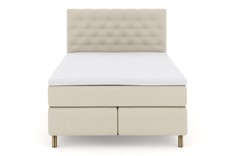 Komplett Sängpaket Choice No 3 160x200 Fast - Beige|Koppar - Möbler - Säng - Kontinentalsäng