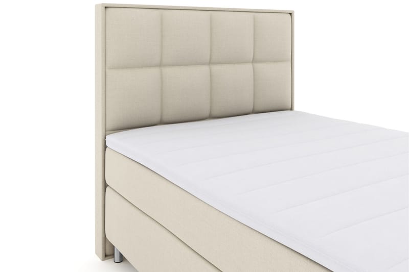 Komplett Sängpaket Choice No 3 160x200 Fast/Medium - Beige|Metall - Möbler - Säng - Kontinentalsäng