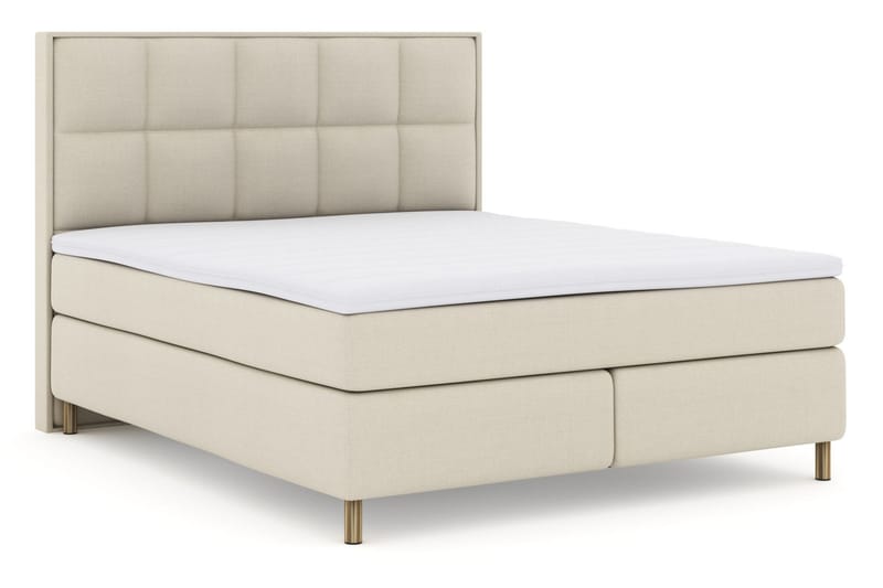 Komplett Sängpaket Choice No 3 180x200 Fast/Medium - Beige|Koppar - Möbler - Säng - Kontinentalsäng