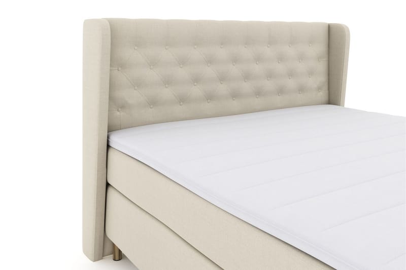 Komplett Sängpaket Choice No 3 210x210 Fast/Medium - Beige|Koppar - Möbler - Säng - Kontinentalsäng