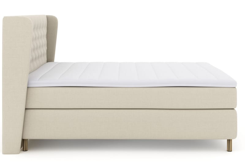 Komplett Sängpaket Choice No 3 210x210 Fast/Medium - Beige|Koppar - Möbler - Säng - Kontinentalsäng